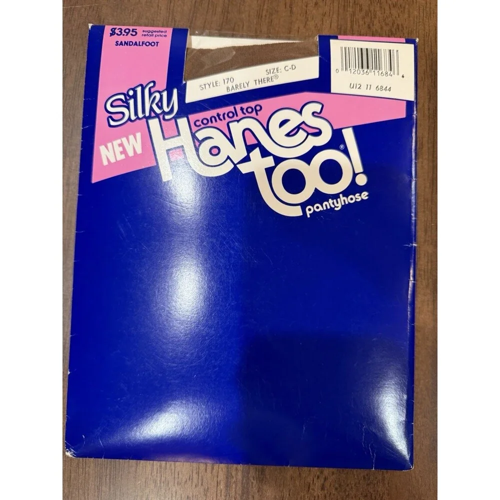 Vintage Hanes Too Pantyhose & Silk Reflections Thigh Highs Bundle AB/CD 89-88-90